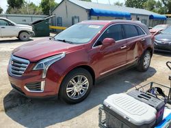 Salvage cars for sale at Wichita, KS auction: 2017 Cadillac XT5 Luxury