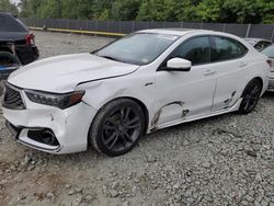 Salvage cars for sale at Waldorf, MD auction: 2020 Acura TLX Technology