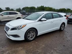 Salvage cars for sale at Chalfont, PA auction: 2017 Hyundai Sonata SE