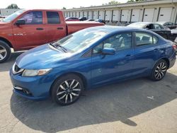 Honda salvage cars for sale: 2015 Honda Civic EXL