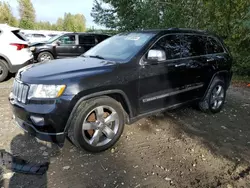 Salvage cars for sale at Arlington, WA auction: 2011 Jeep Grand Cherokee Limited