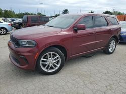 Dodge Durango gt salvage cars for sale: 2021 Dodge Durango GT