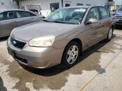 Chevrolet salvage cars for sale: 2007 Chevrolet Malibu LT