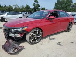 Honda salvage cars for sale: 2020 Honda Accord Sport