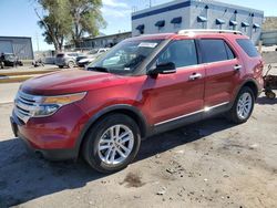 Salvage cars for sale at Albuquerque, NM auction: 2015 Ford Explorer XLT