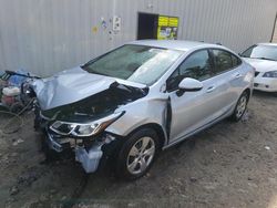 Salvage cars for sale at Seaford, DE auction: 2017 Chevrolet Cruze LS