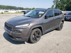 Salvage cars for sale at Dunn, NC auction: 2016 Jeep Cherokee Sport