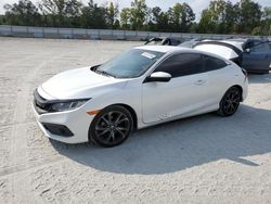 Honda salvage cars for sale: 2020 Honda Civic Sport