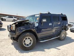 Salvage cars for sale at Andrews, TX auction: 2007 Hummer H2