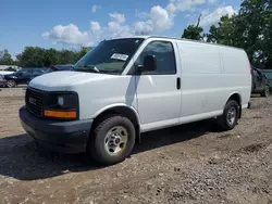 Salvage trucks for sale at Central Square, NY auction: 2017 GMC Savana G2500