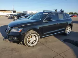 Salvage cars for sale at Grand Prairie, TX auction: 2016 Audi Q5 Premium Plus