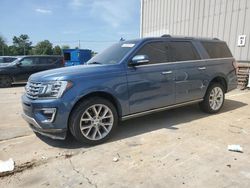 Salvage SUVs for sale at auction: 2018 Ford Expedition Max Limited