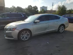 Chevrolet salvage cars for sale: 2014 Chevrolet Impala LT