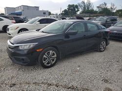 Salvage cars for sale at Opa Locka, FL auction: 2017 Honda Civic LX