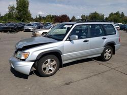 Subaru salvage cars for sale: 2002 Subaru Forester S