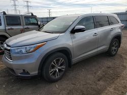 Toyota salvage cars for sale: 2016 Toyota Highlander XLE