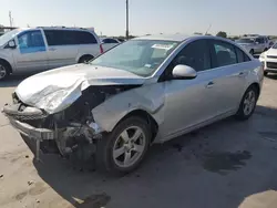 Salvage cars for sale at Grand Prairie, TX auction: 2014 Chevrolet Cruze LT