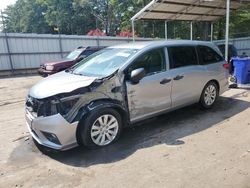 Honda salvage cars for sale: 2019 Honda Odyssey LX