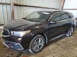 Salvage cars for sale from Copart Houston, TX: 2018 Acura MDX Technology