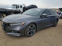 Salvage cars for sale at Brighton, CO auction: 2020 Honda Accord Sport