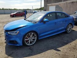 Salvage cars for sale at Fredericksburg, VA auction: 2017 Audi S3 Premium Plus