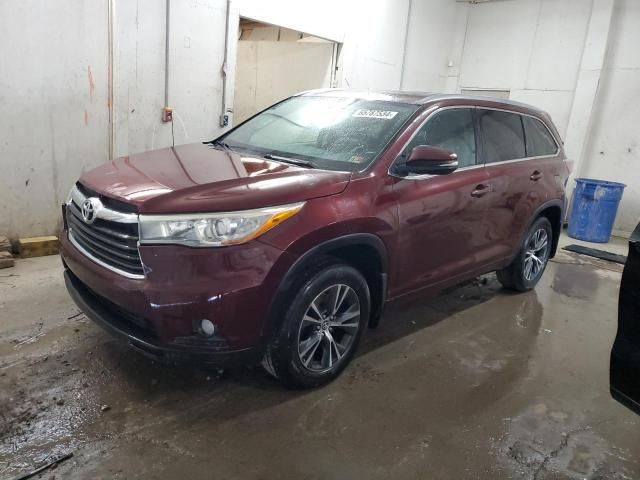 2016 Toyota Highlander XLE