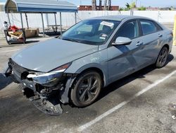 Salvage cars for sale at Van Nuys, CA auction: 2022 Hyundai Elantra SEL