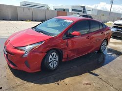 Toyota salvage cars for sale: 2017 Toyota Prius