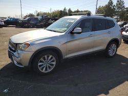 Salvage cars for sale at Denver, CO auction: 2011 BMW X3 XDRIVE28I