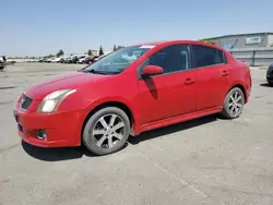 Salvage cars for sale at Bakersfield, CA auction: 2012 Nissan Sentra 2.0