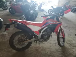 Salvage motorcycles for sale at Lebanon, TN auction: 2023 Honda CRF300 L