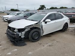 Salvage cars for sale at Franklin, WI auction: 2018 Toyota Camry XSE