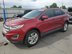 Salvage cars for sale at Littleton, CO auction: 2018 Ford Edge SEL