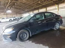 Nissan salvage cars for sale: 2017 Nissan Sentra S