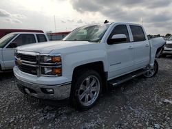 Chevrolet Silverado k1500 lt salvage cars for sale: 2015 Chevrolet Silverado K1500 LT