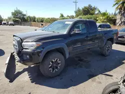 Salvage cars for sale at San Martin, CA auction: 2017 Toyota Tacoma Access Cab