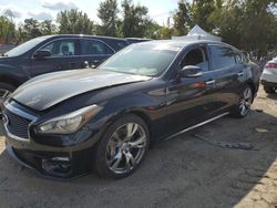 Salvage cars for sale at Baltimore, MD auction: 2018 Infiniti Q70L 3.7 Luxe