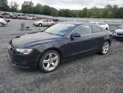 Salvage cars for sale from Copart Grantville, PA: 2014 Audi A5 Premium Plus