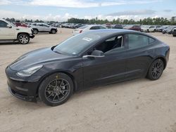 Salvage cars for sale at Houston, TX auction: 2020 Tesla Model 3