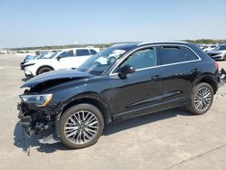 Salvage cars for sale at Grand Prairie, TX auction: 2021 Audi Q3 Premium 40