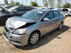 Nissan salvage cars for sale: 2014 Nissan Sentra S