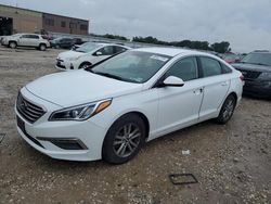 Salvage cars for sale at Kansas City, KS auction: 2015 Hyundai Sonata SE