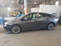 Salvage cars for sale at Blaine, MN auction: 2016 Toyota Prius