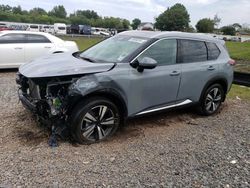 Nissan Rogue sl salvage cars for sale: 2021 Nissan Rogue SL