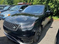 Salvage cars for sale at East Granby, CT auction: 2018 Land Rover Range Rover Velar R-DYNAMIC SE