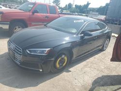 Salvage cars for sale at Bridgeton, MO auction: 2019 Audi A5 Premium Plus S-Line