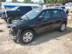 Salvage cars for sale at Wichita, KS auction: 2016 Jeep Cherokee Sport