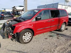 Salvage cars for sale from Copart Dyer, IN: 2013 Dodge Grand Caravan SE