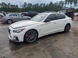 Vandalism Cars for sale at auction: 2018 Infiniti Q50 RED Sport 400