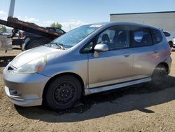 Salvage cars for sale at Rocky View County, AB auction: 2008 Honda FIT Sport